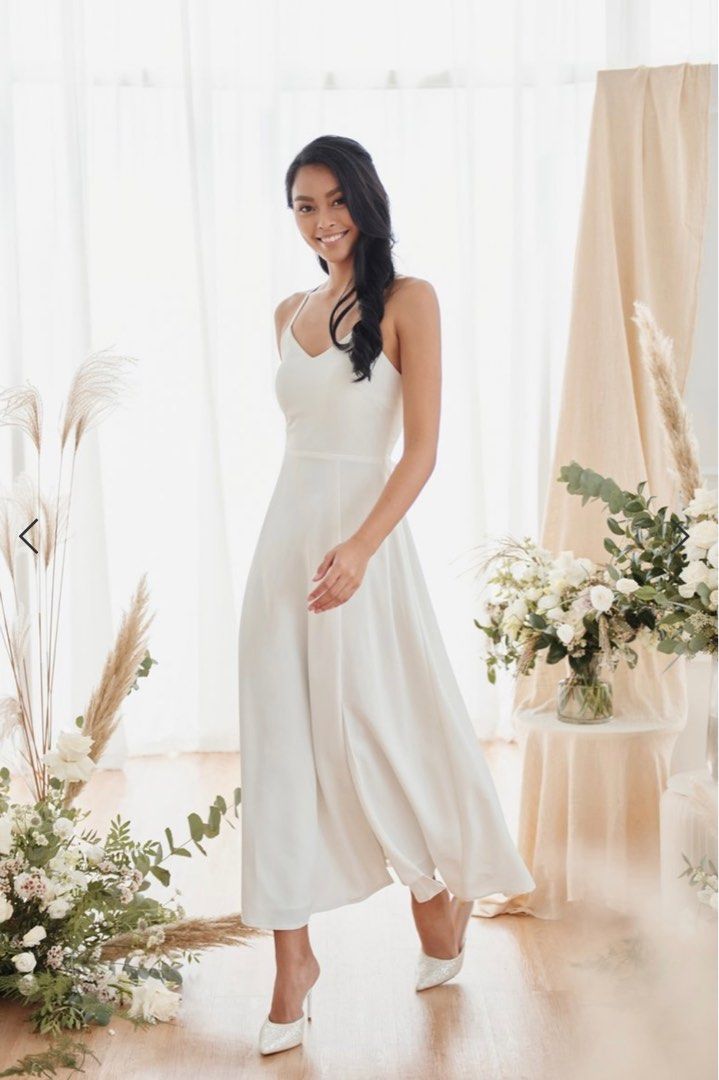 Infinity sales white dress