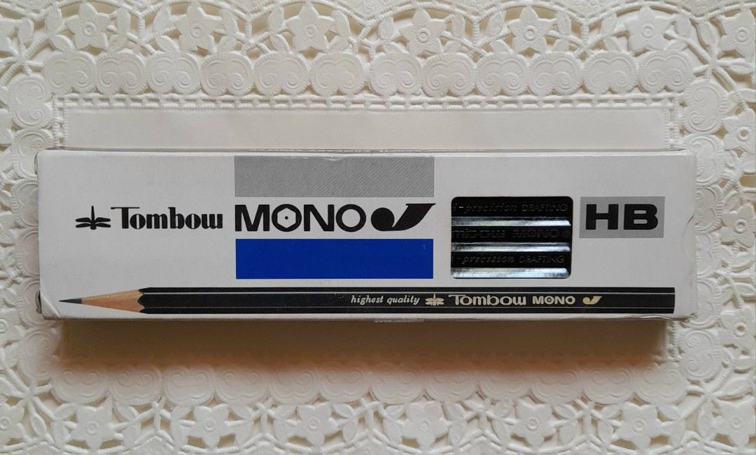 Tombow Mono-HB Pencils (1 dozen) (Category: Stationery & School Supplies) located in Manila. Submitted by miamiga (Listing ID 1284893824, Image 1). Description: 12 pieces Tombow Mono-HB Pencils New Old Stock.