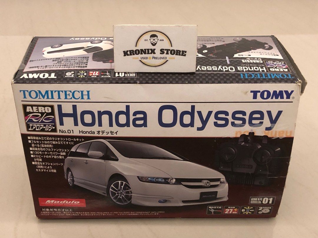 Tomy Tomitech Honda Odyssey Remote Control RC Model Kit, Hobbies