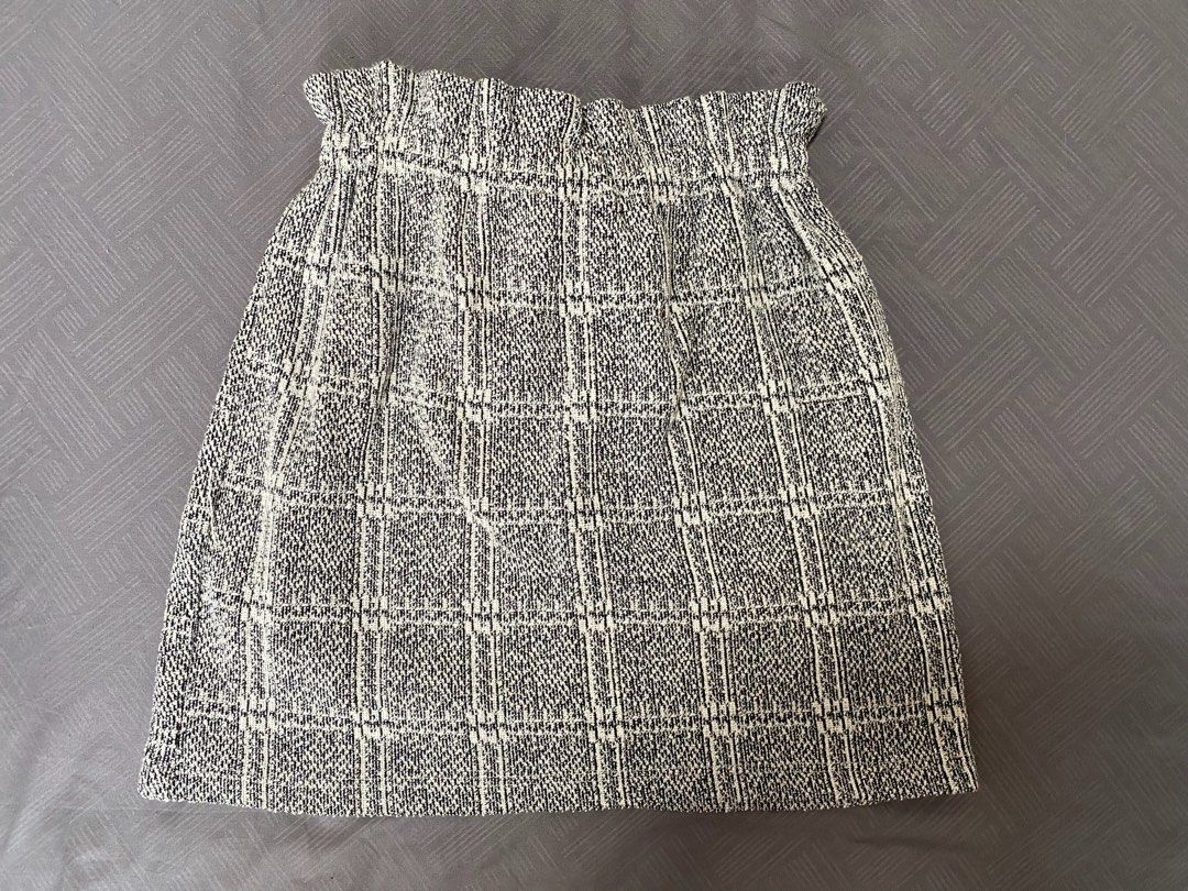 Grey plaid skirt topshop outlet