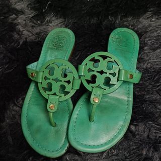 TORY BURCH MILLER LEATHER SANDALS