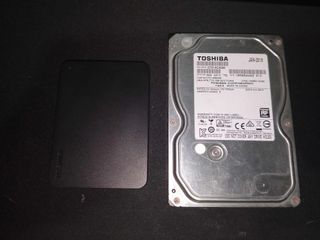 TOSHIBA 1TB EXTERNAL with FREE 500GB HDD