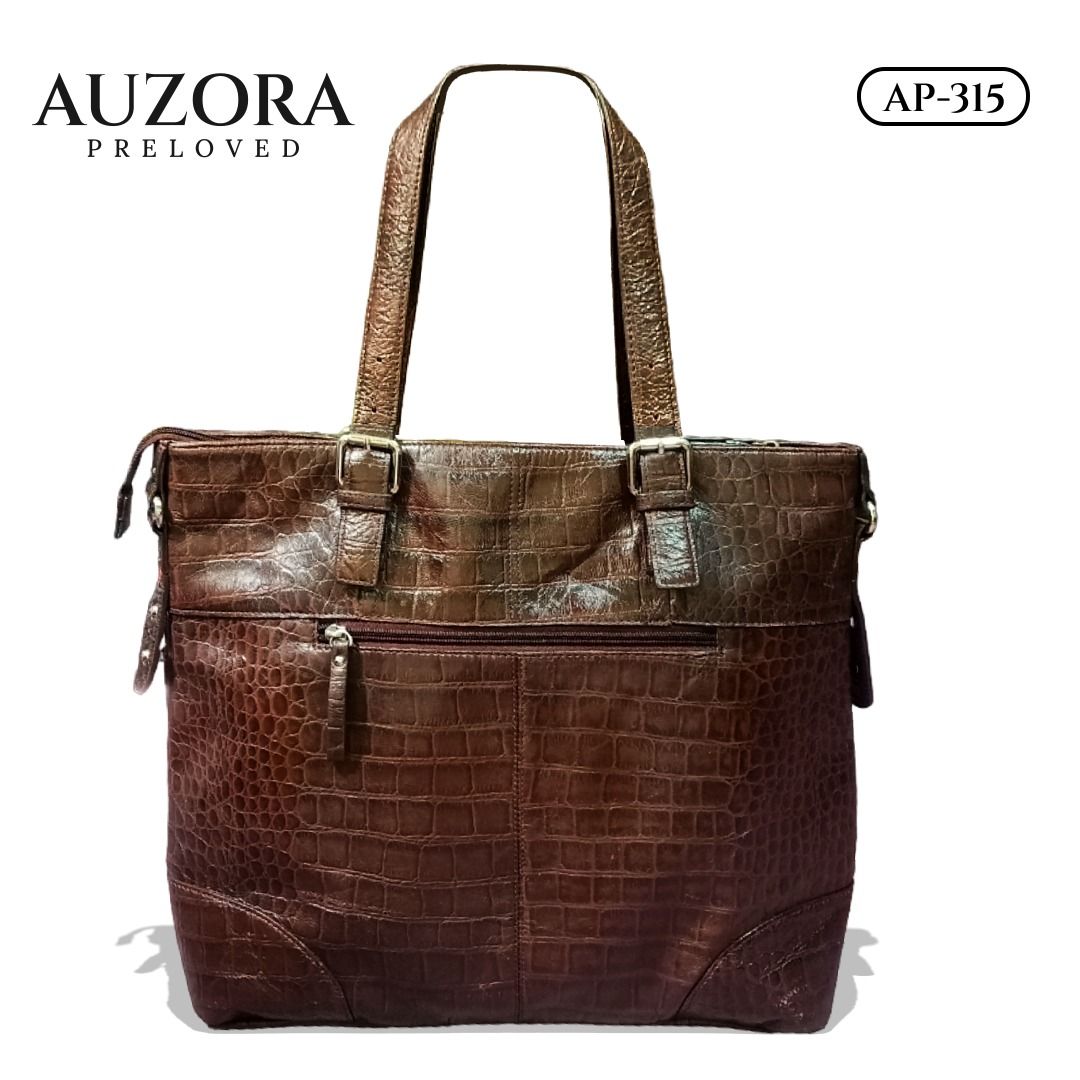 Tote bag kulit asli sales