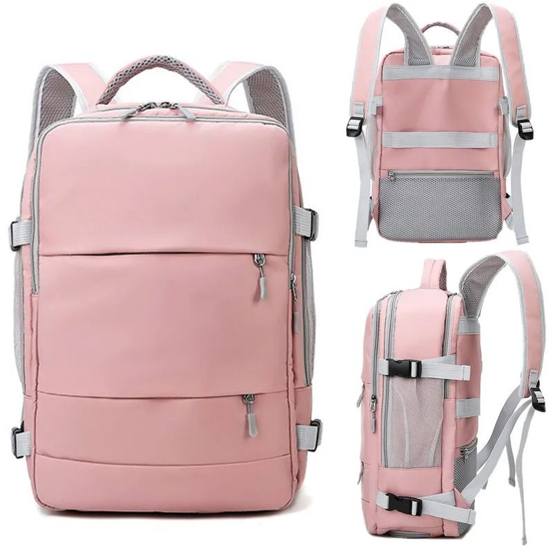 Travel Backpack Women Large Capacity Waterproof Anti Theft Casual Daypack Bag with Luggage Strap USB Charging Port Backpacks Carousell