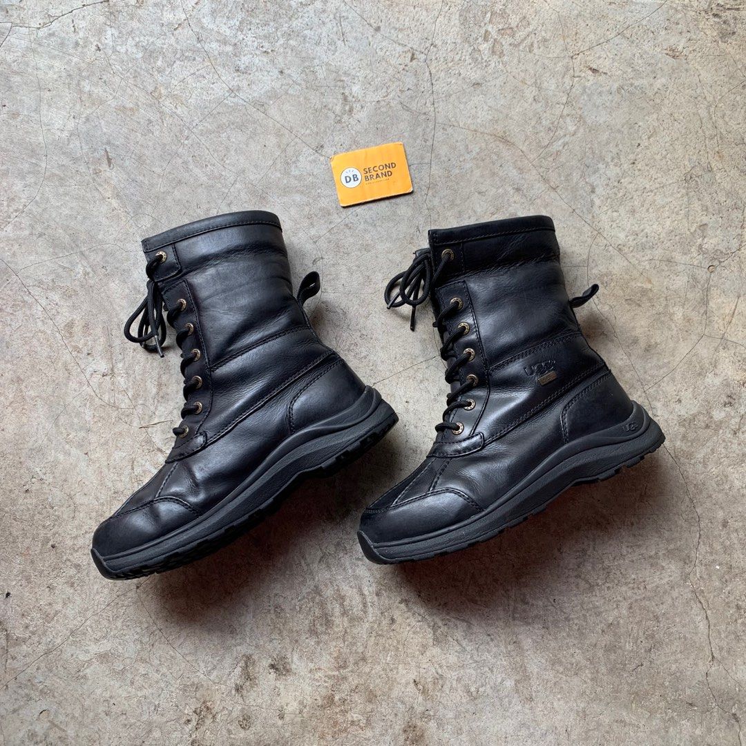 UGG BOOTS LEATER/KULIT SIZE 37 WATERPROOF, Fesyen Wanita, Sepatu