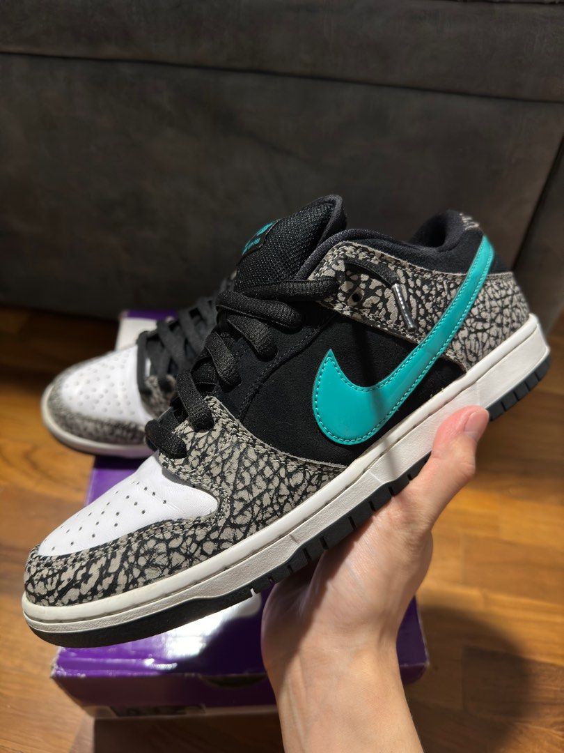 US10 Nike SB Dunk Low Pro Atmos Elephant