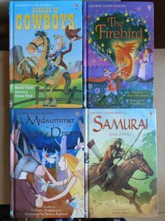 Usborne Young Reading Classics- A Midsummer Night's Dream, The Firebird, Samurai, Stories of Cowboys