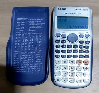 Used/Secondhand Original Casio Scientific Calculator fx-570ES Plus
