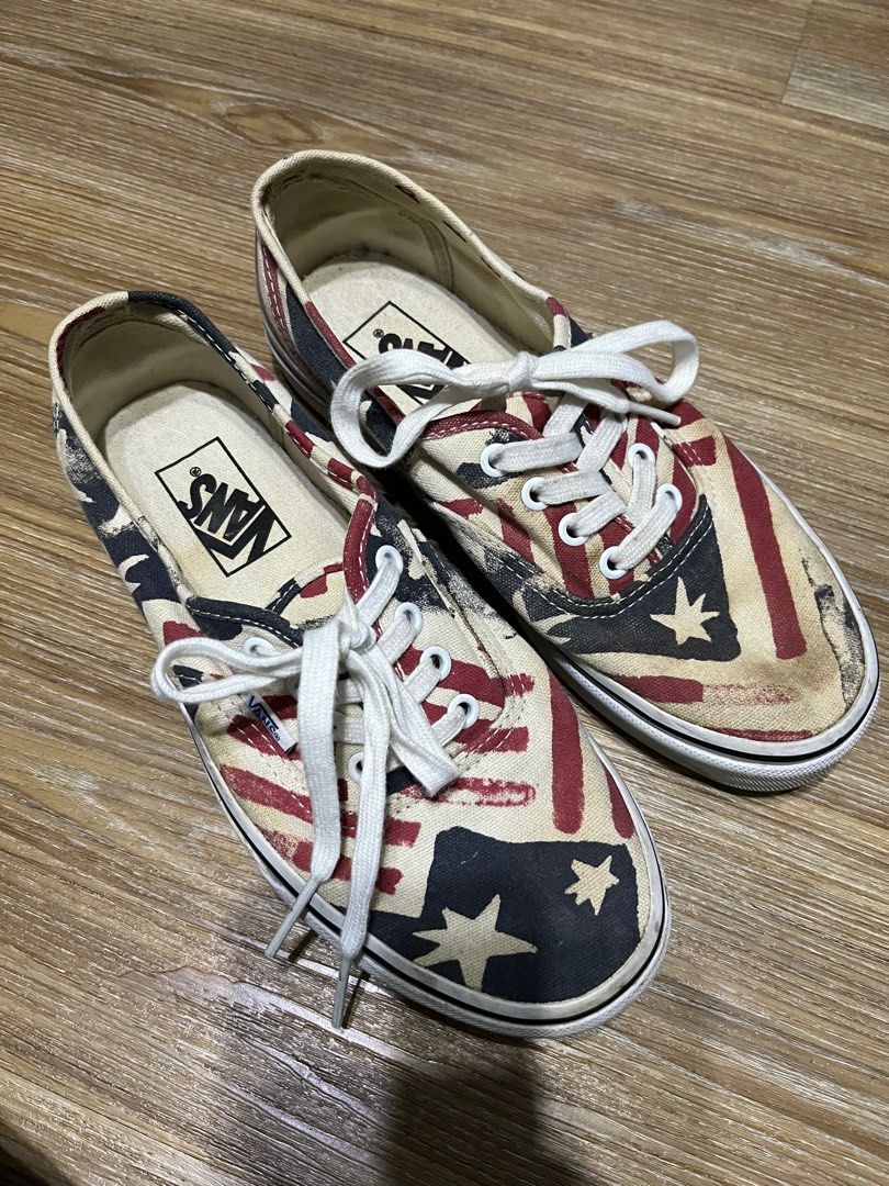 Vans doren american flag Women s Fashion Footwear Sneakers on Carousell