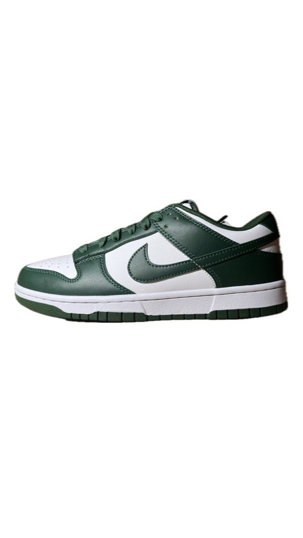 Varsity green/ Michigan state/ Team green dunk low, Men's Fashion,  Footwear, Sneakers on Carousell
