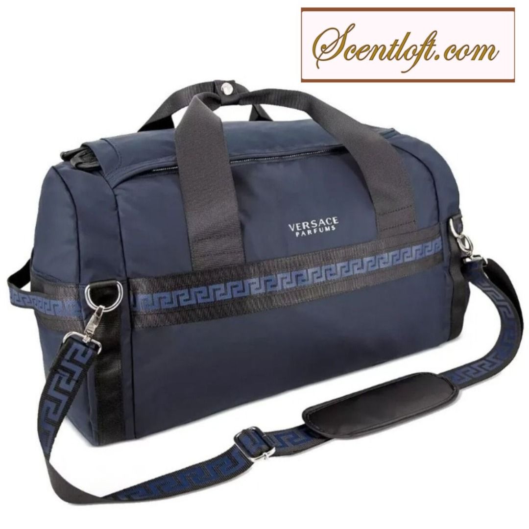 VERSACE Duffle Bag Backpack dual function with removable straps Free Delivery BlackFriday Men s Fashion Bags Backpacks on Carousell
