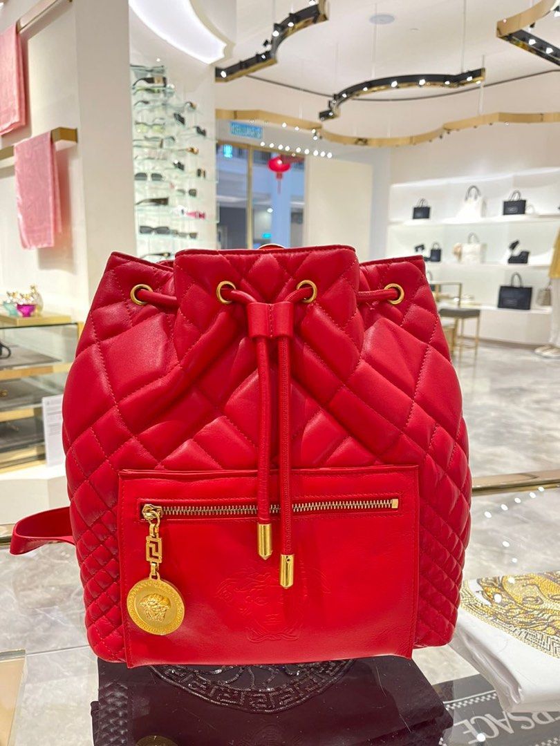 Women's versace backpack on sale