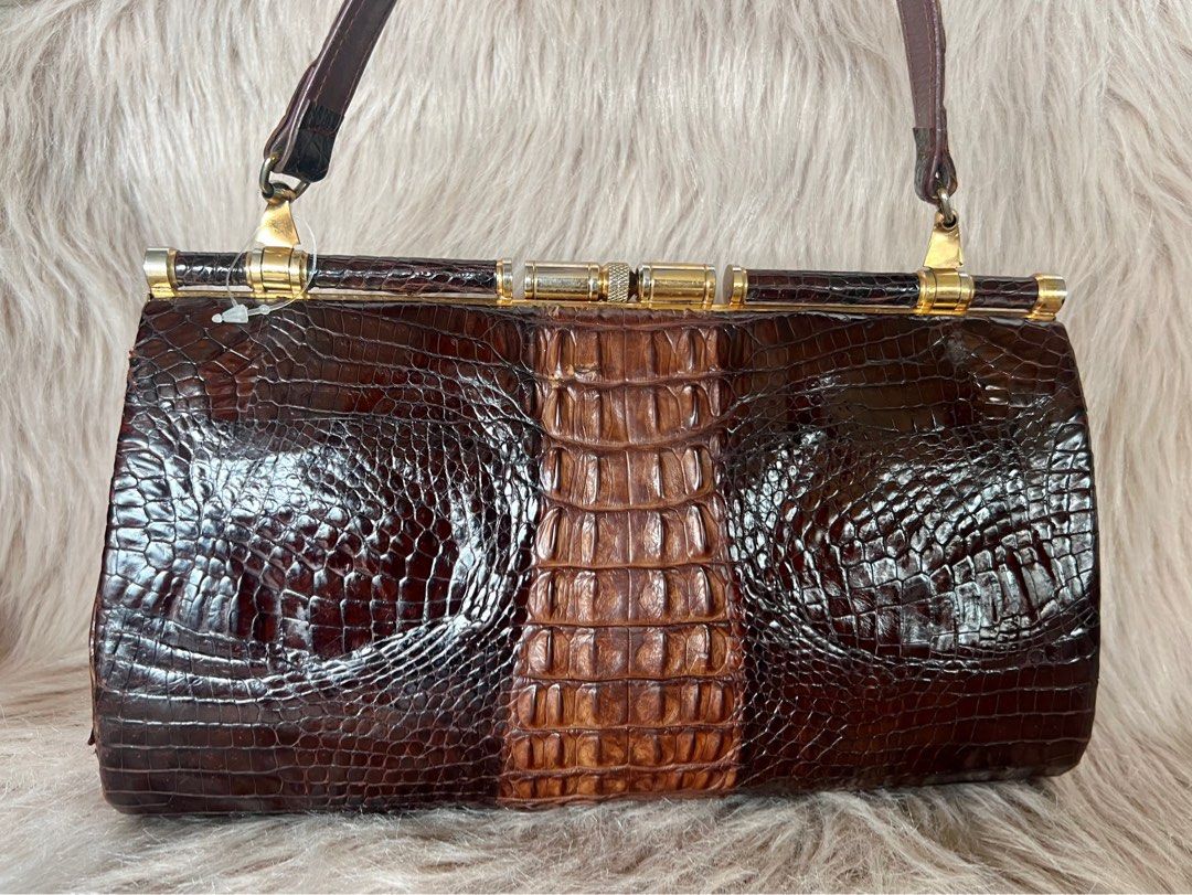 Real shop alligator purse