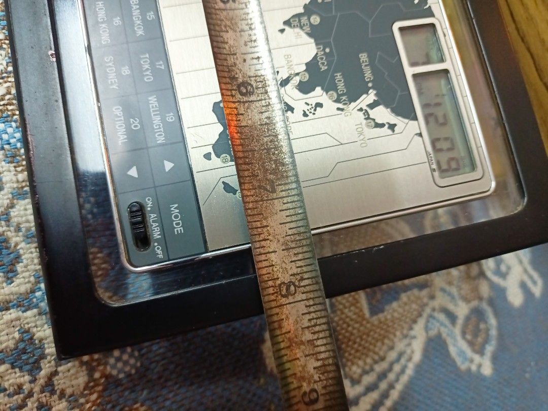 Seiko world sale time voice alarm