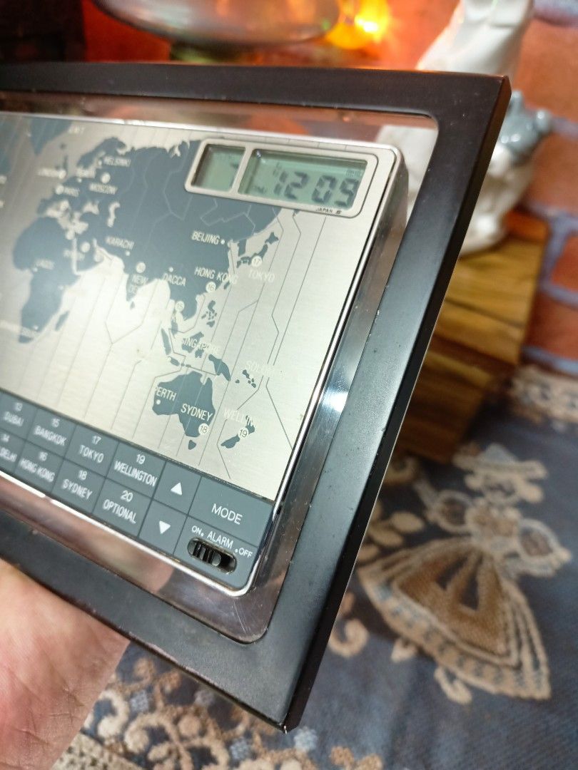Seiko world best sale time voice alarm