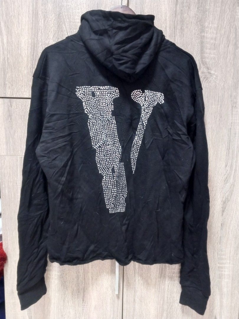 Vlone Friends rhinestone hoodie