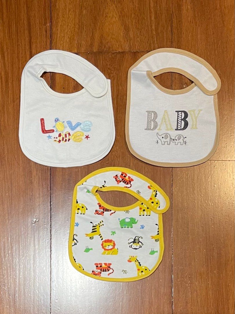 Waterproof bibs take all 3 (Category: Breastfeeding & Bottle Feeding) located in Quezon City. Submitted by everthingmustgoph (Listing ID 1284869177, Image 1). Description: .