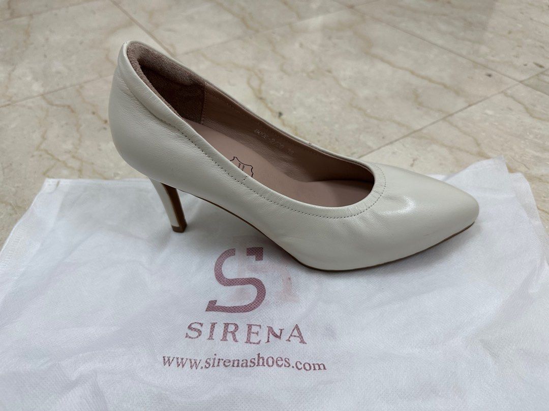 White heel outlet shoes uk