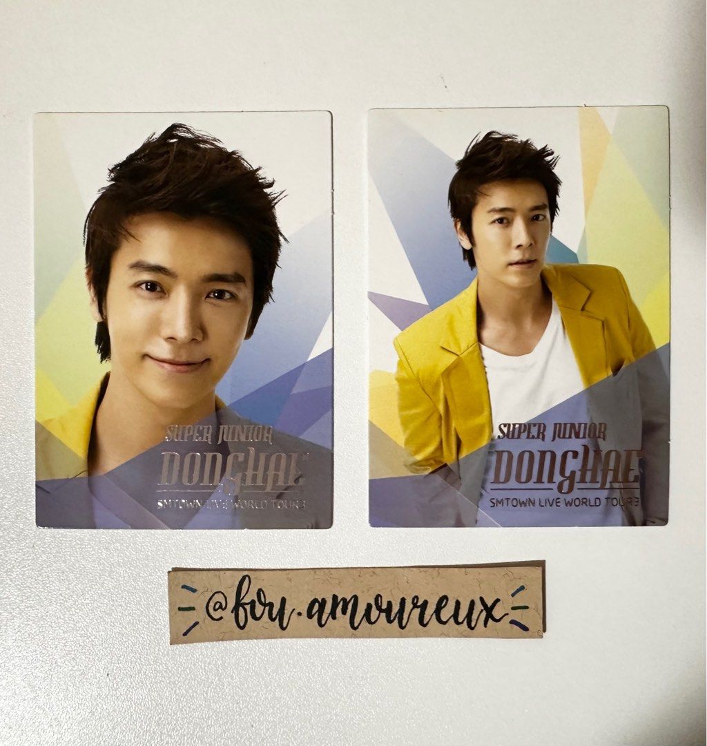 SUPER JUNIOR SuperJunior STAR COLLECTION CARD NEW | eBay