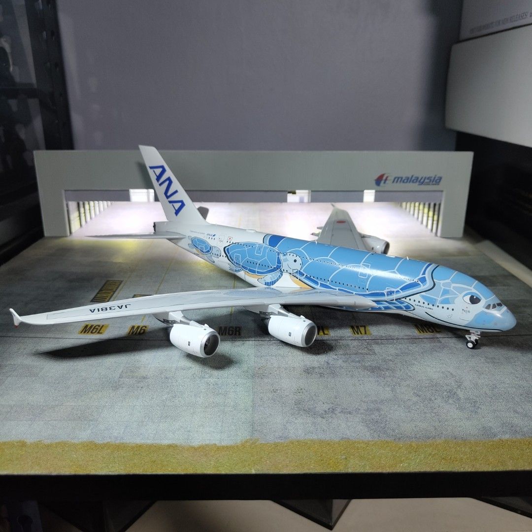 1:200 JC Wings ANA Airbus A380-800 Flying Honu, Hobbies & Toys ...
