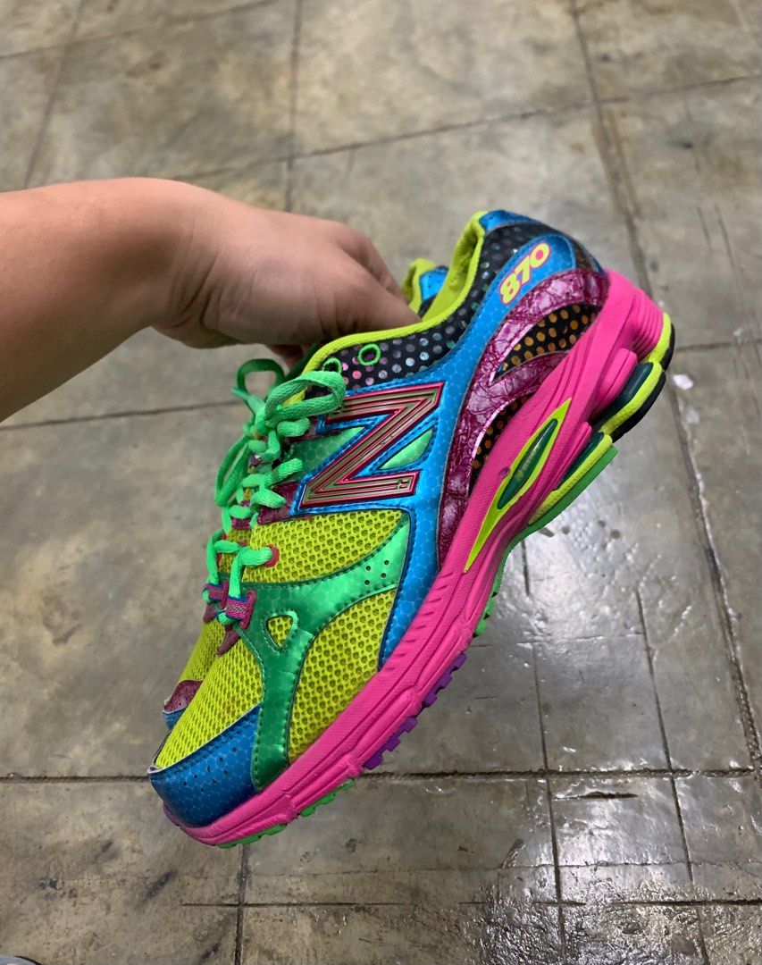New balance 870 rainbow on sale