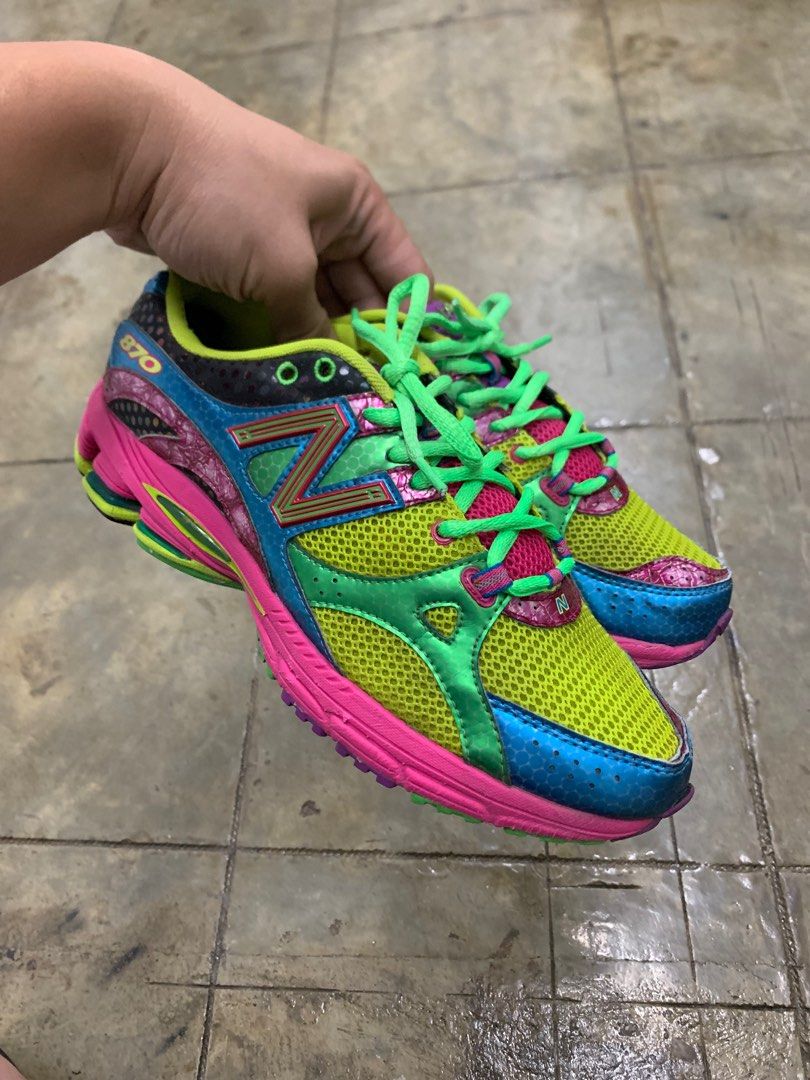 2011 New balance MR870R Rainbow Men s Fashion Footwear Sneakers
