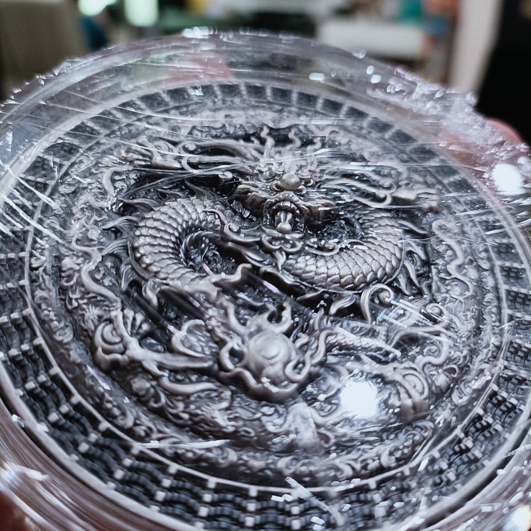 2021 The Forbidden Dragon 2oz Silver Coin, Hobbies & Toys, Collectibles ...