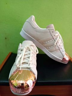 Adidas superstar metal clearance toe white rose