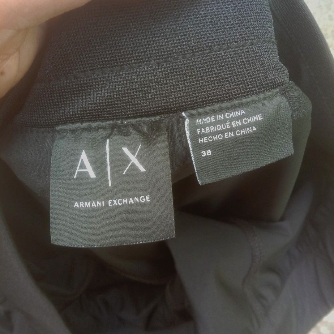 Armani Exchange Layered Legging Shorts (Category: Joggers) located in Angeles City. Submitted by theportal.vtg (Listing ID 1285076459, Image 3). Description: Dimension: Waist 38in Front Raise 12in Inseam 10in Hem 12in All are already washed and ready to wear. Prices are FIRM + shipping fee (J&T). Shipping will be 1-2 days after payment. Reservation til 3 days only. All sales are final. Manage your expectations. Colors may change due to lighting. 