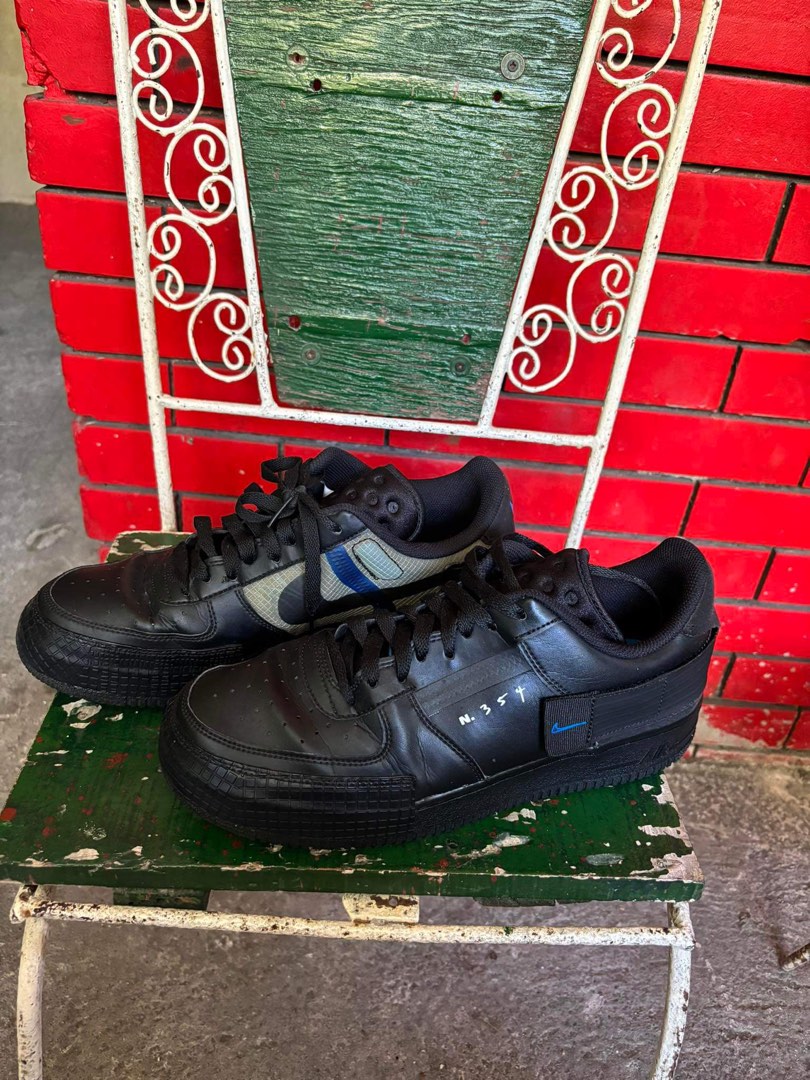 Air force 1 new arrivals type black blue