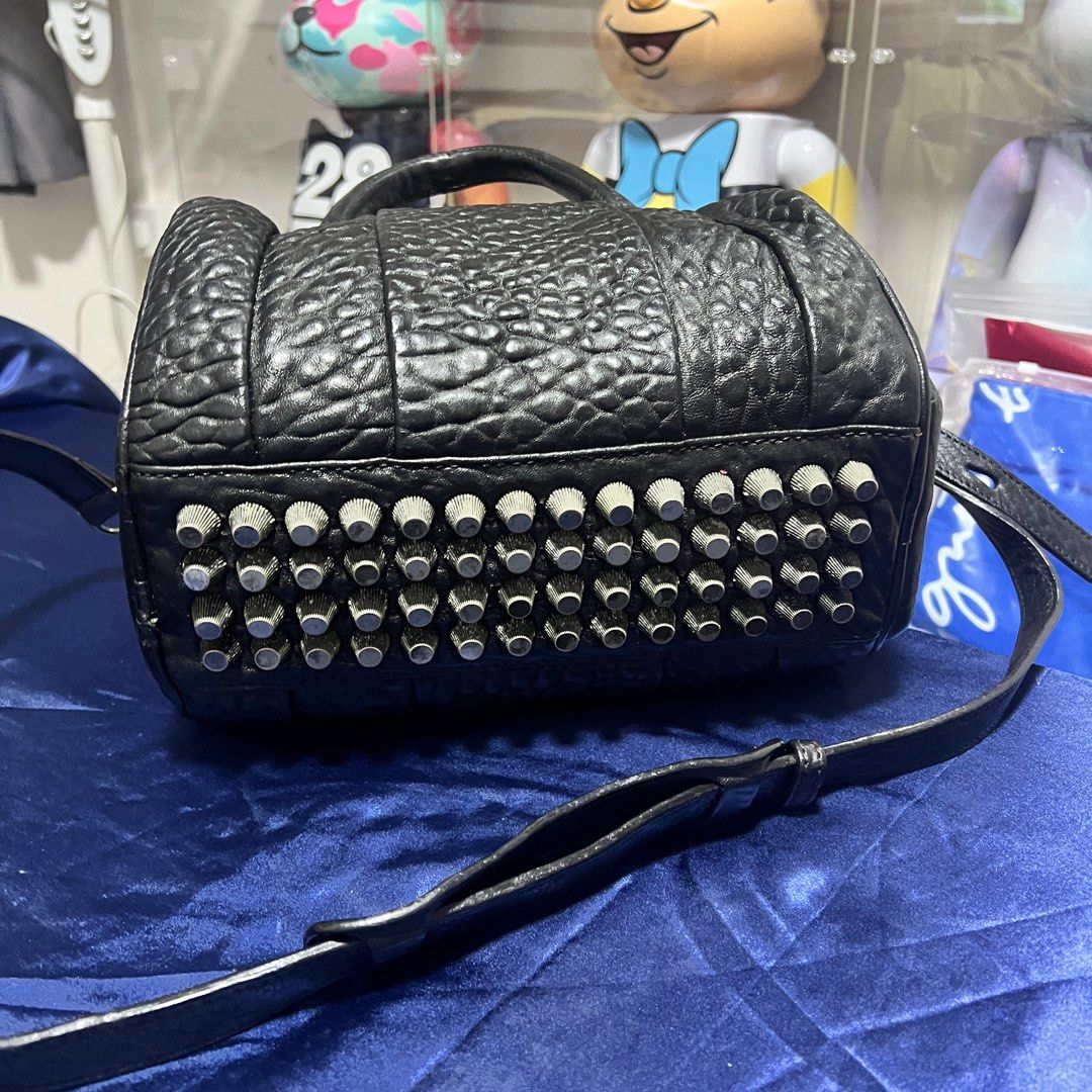 Alexander wang dime best sale mini flap satchel