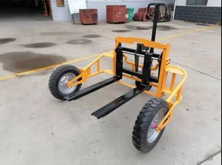 All Terrain Rough Outdoor Hand Fork Lifter Manual Hydraulic Lifting Pallet Truck