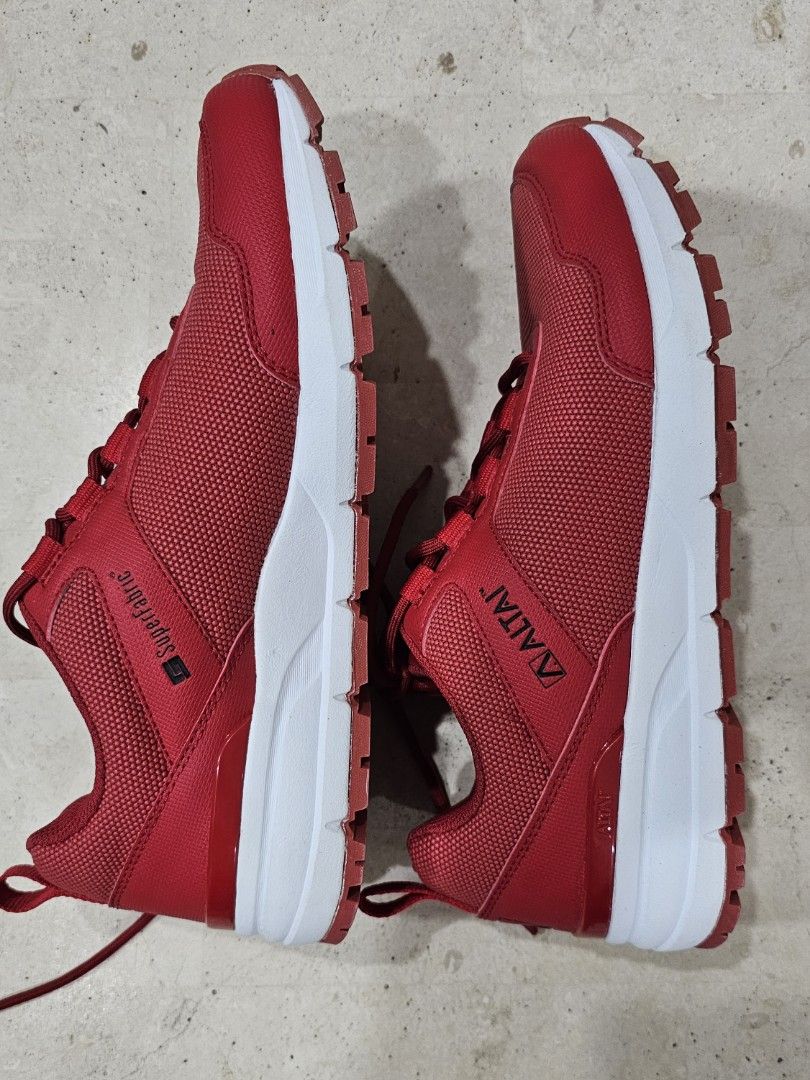 Red hiking new arrivals shoes