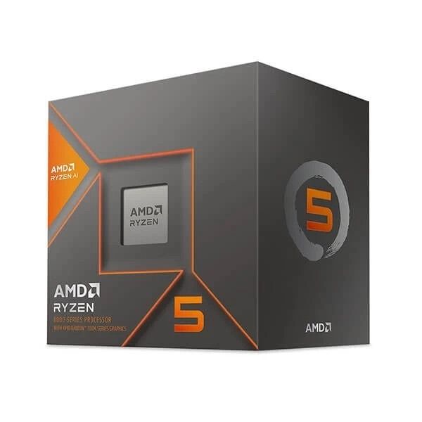 AMD Ryzen 5 8600G with RDNA3 Radeon 760M Graphics 6 Cores 12 Threads 4.3GHz Base 5.0GHz Boost 65W