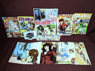 ANIME/OTAKU Magazines, Posters Bundle!
