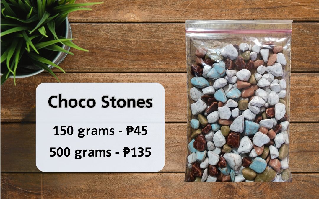 Assorted Gummies and Chocolates (Category: Other Food & Drinks) located in Caloocan City. Submitted by Kat808 (Listing ID 1285181383, Image 2). Description: 🍬Gummy Worms 🍬Choco Stones 🍬Choco Buds 🍬Jelly Beans 🍬Kindly refer to the pictures for the price 🍬Courier (buyer's expense): - LBC - J&T 🍬Meet-Up: - Morayta, P. Campa, or CEU Legarda - every Thursday 4PM onwards (No additional fee) - Puregold Jr. Balingasa - any day 3PM onwards (No addi