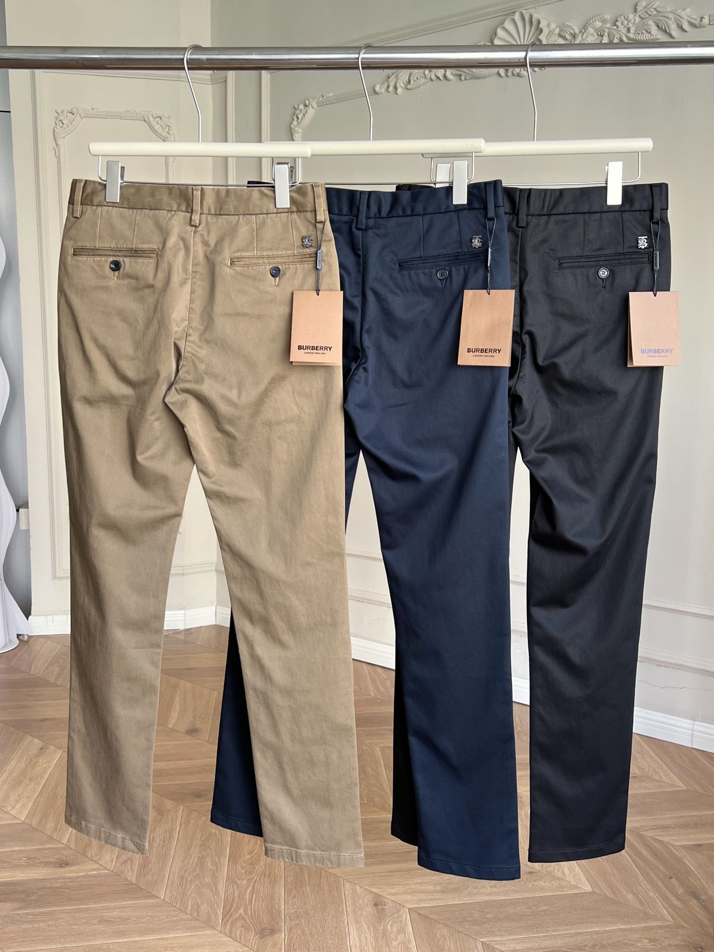 burberry mens trousers