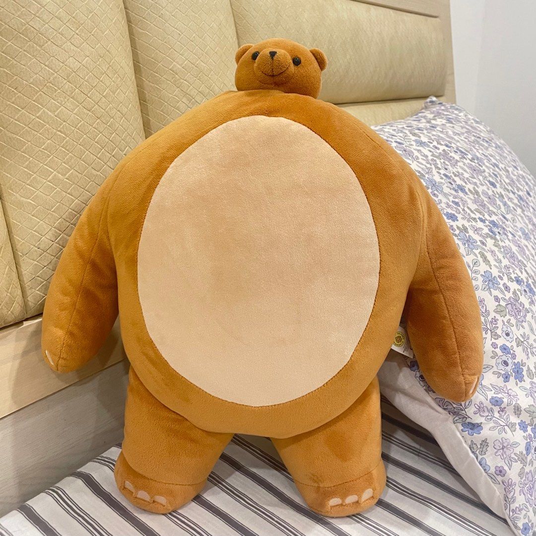 Teddy bear with big body small head deals