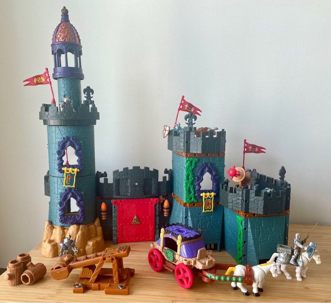 Imaginext Battle Castle Play Set Hobbies Toys Toys Games on