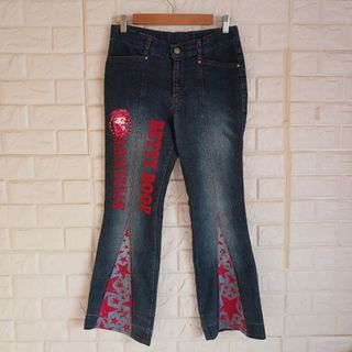 BETTY BOOP FLARED JEANS