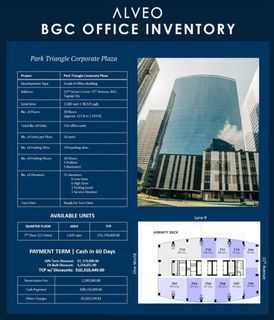 BGC Whole Floor Alveo Office for Sale Park Triangle Plaza