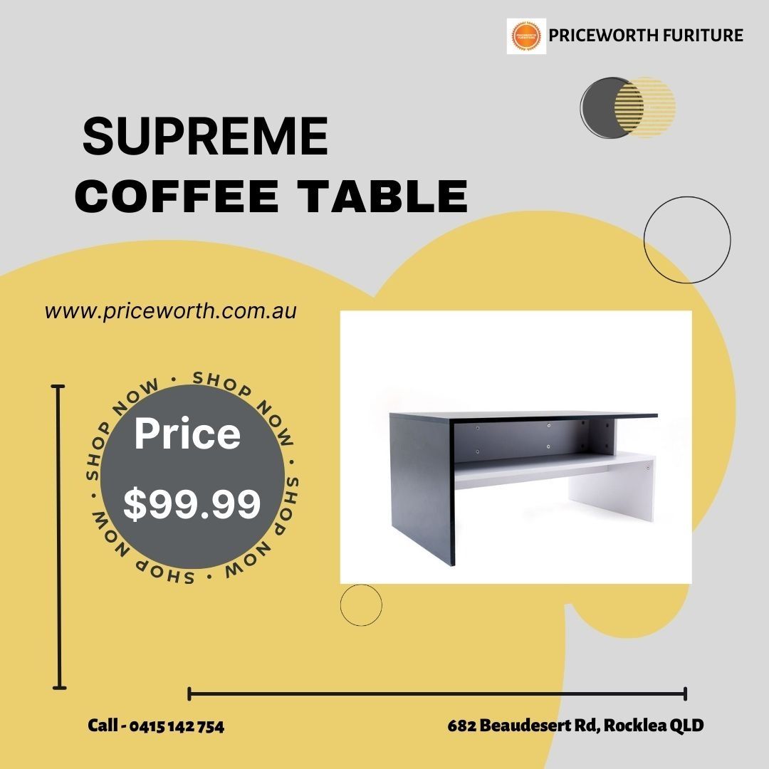 BIG SALE SUPREME COFFEE TABLE FOR CHEAP BUY NOW Home