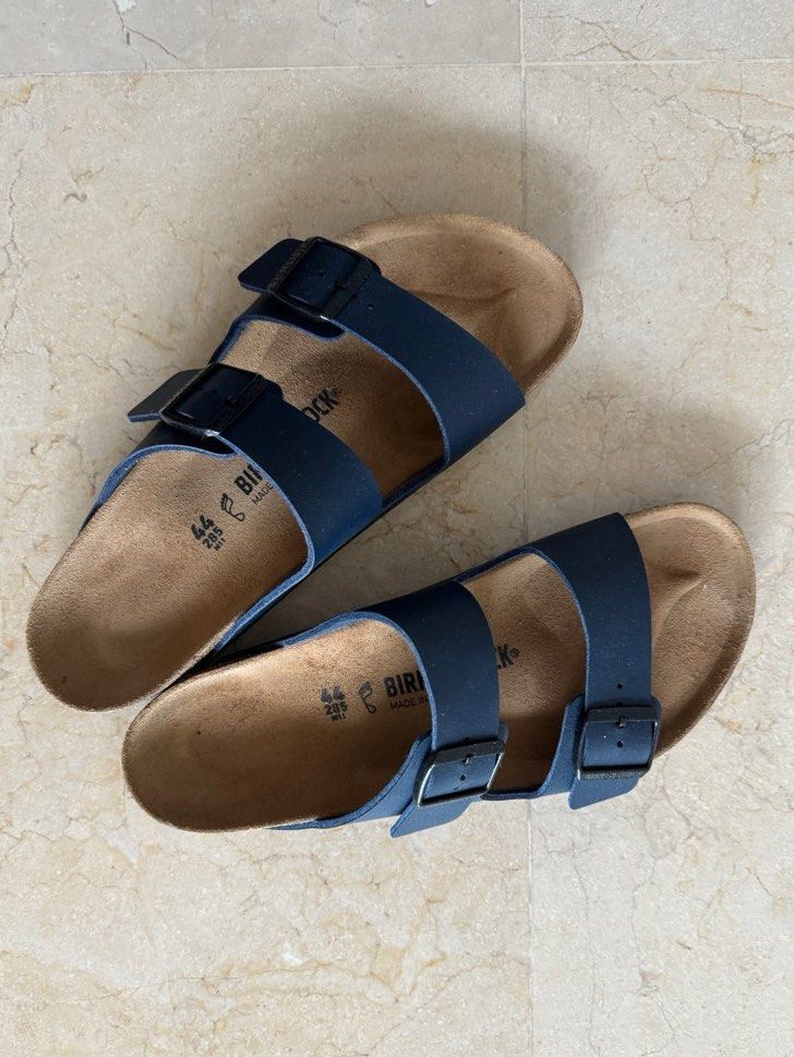 BIRKENSTOCK Arizona Navy Blue Men s Fashion Footwear