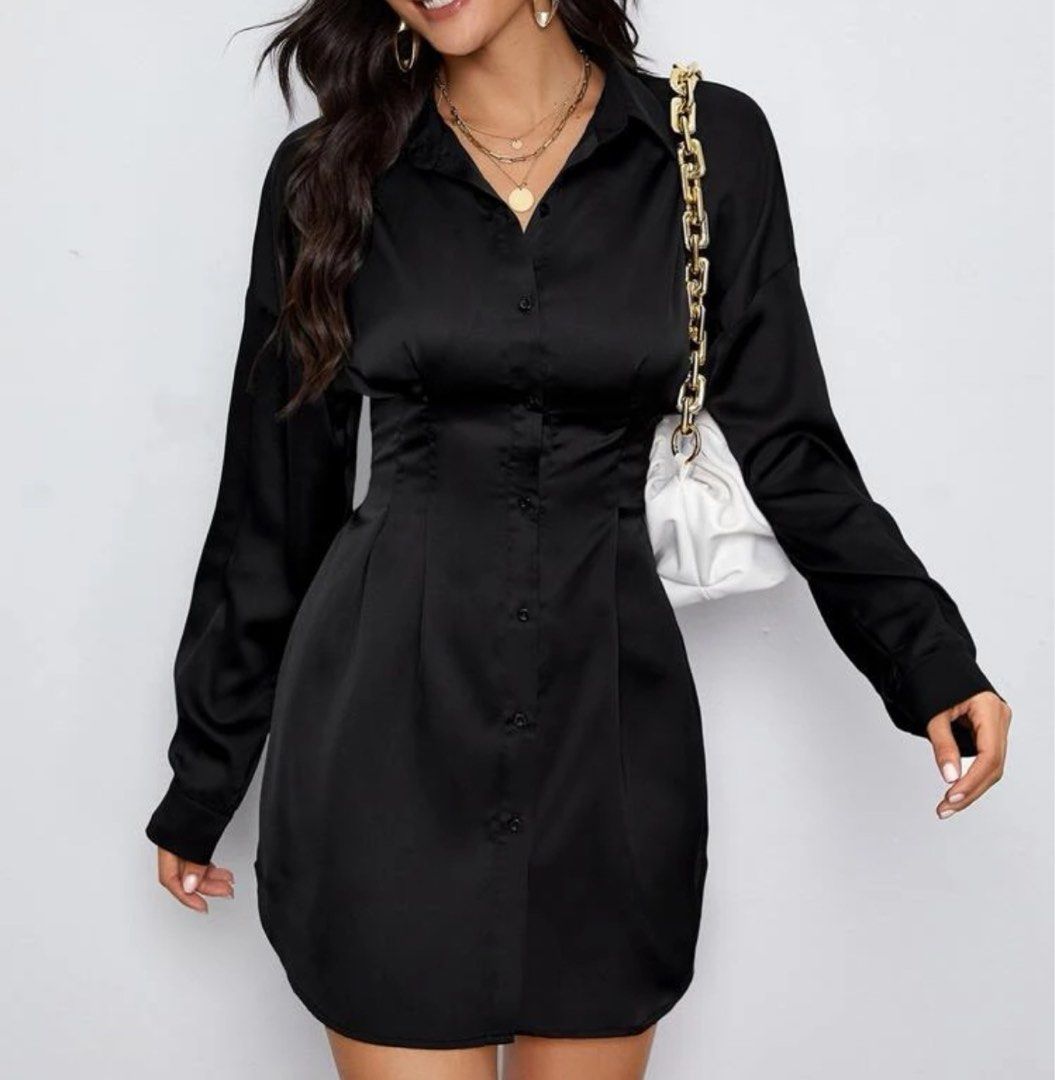 Black dress blouses clearance