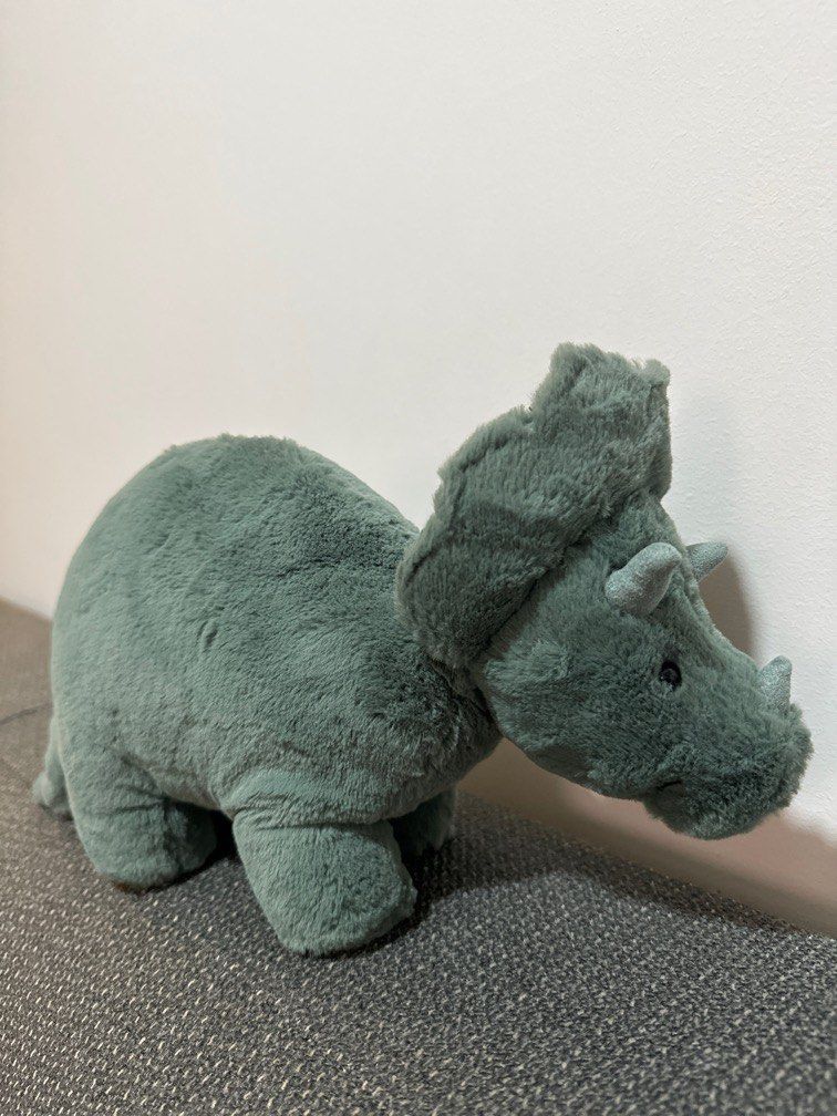 BN Jellycat Fossilly Triceratops Hobbies Toys Toys Games on Carousell