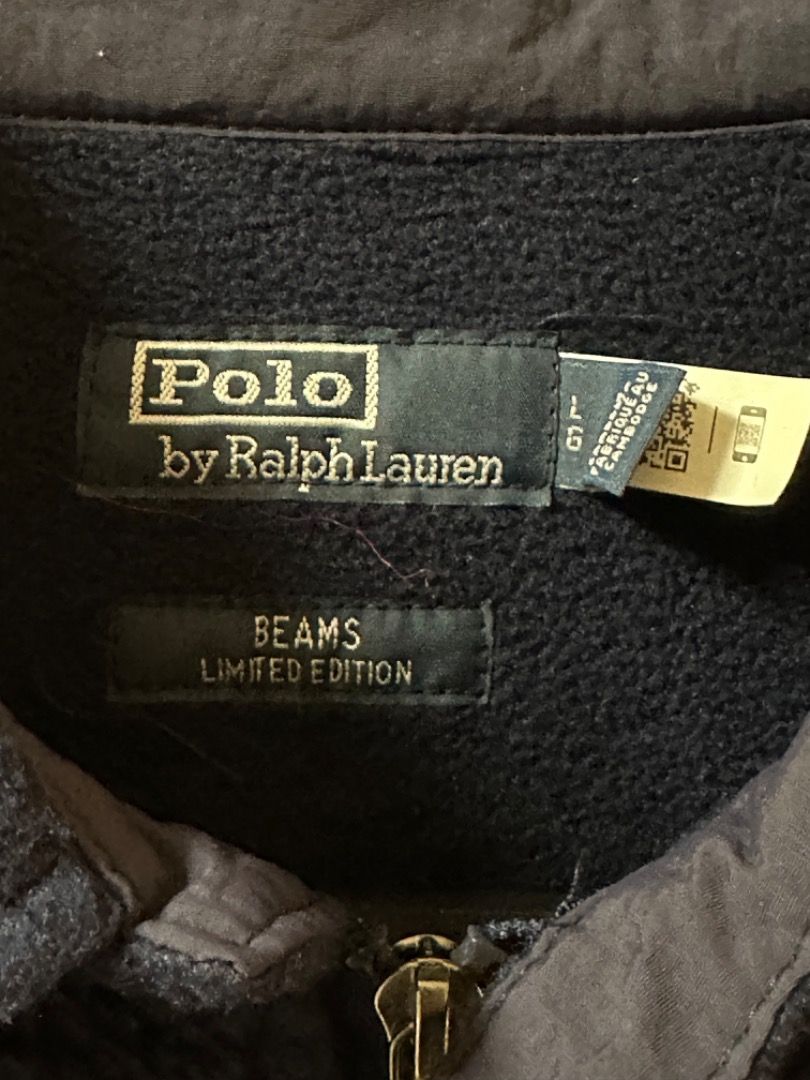Brand New L Size Polo Ralph Lauren x Beams Japan Fleece Jacket