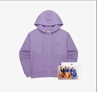 BTS Yet to Come Busan hoodie (S) with OT7 Photocard (never worn)