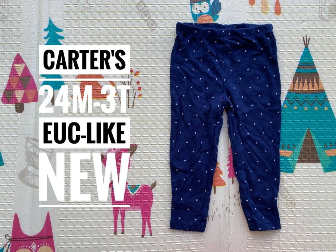 Carters baby leggings clearance