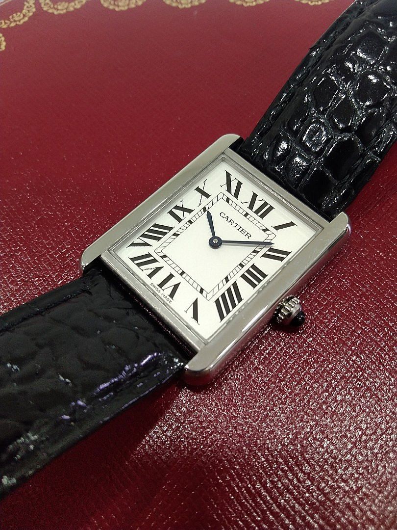 Cartier tank solo watch large model cheap