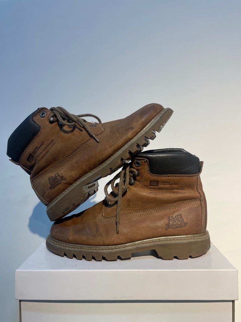 Caterpillar boots size 8 sales